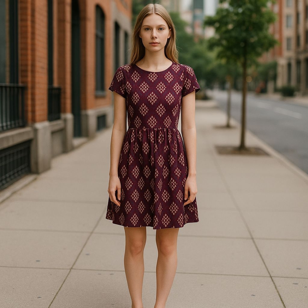 CITY TRIANGLE DRESS